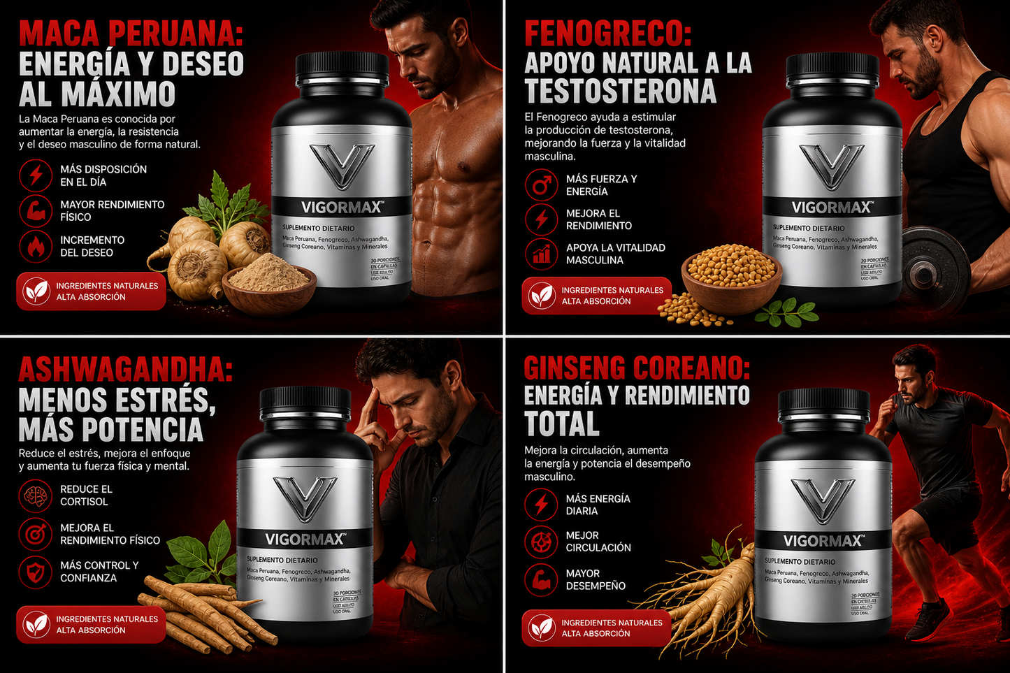 VigorMax-TRAIGA NUEVAMENTE VIGOR A SUS DÍAS
